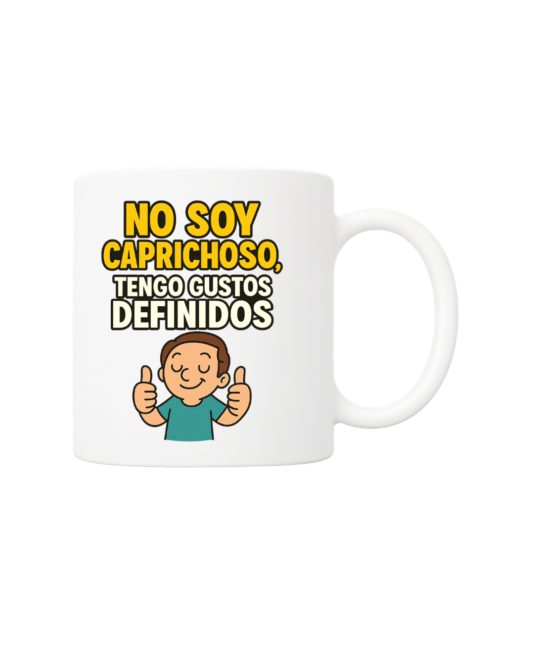 Taza divertida con frase