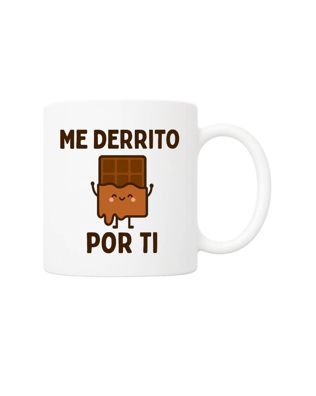 Taza con diseño 'Me derrito por ti'