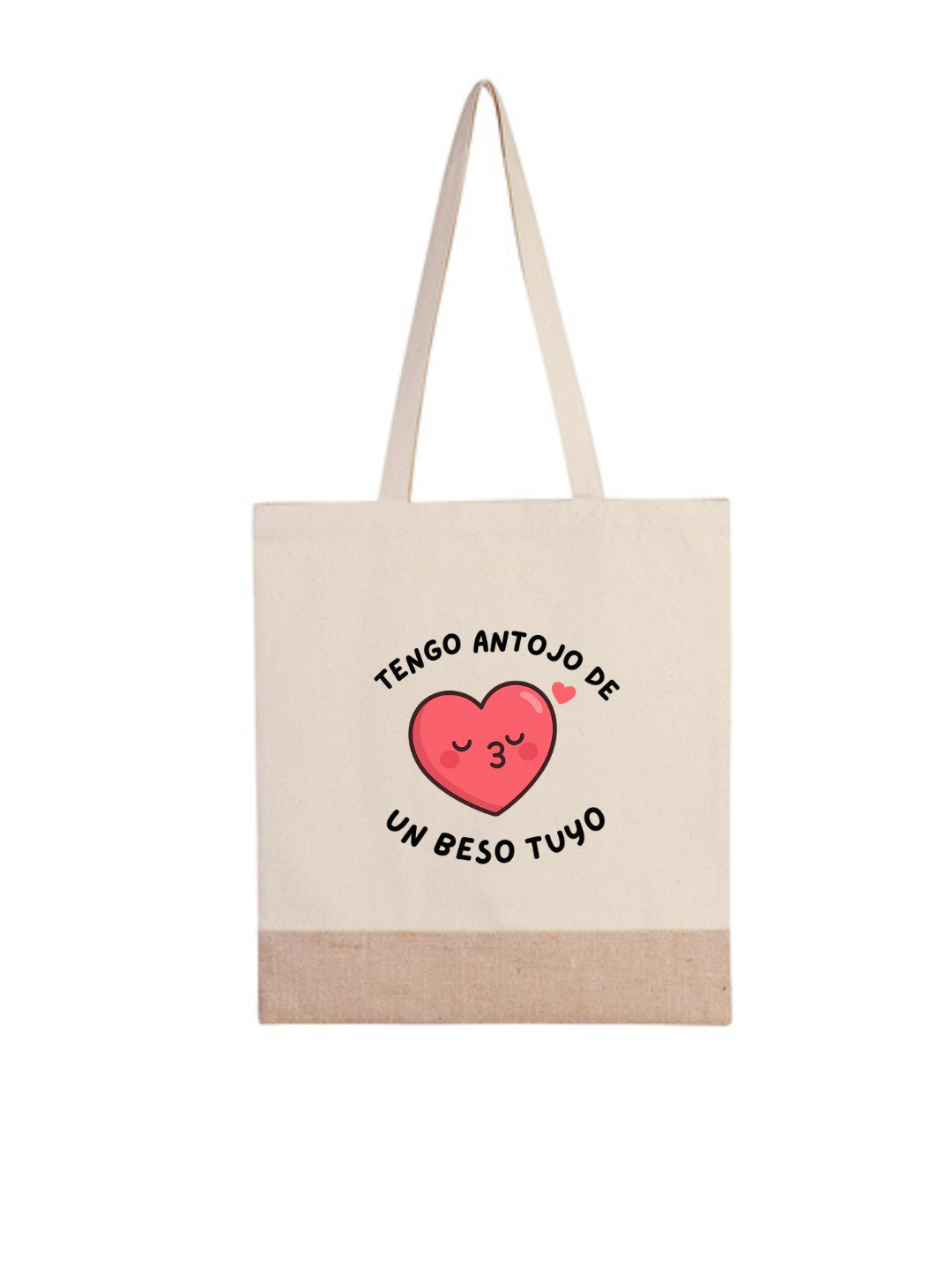 Bolsa de tela estampada