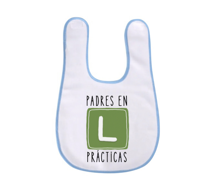Babero 'Padres en Prácticas'
