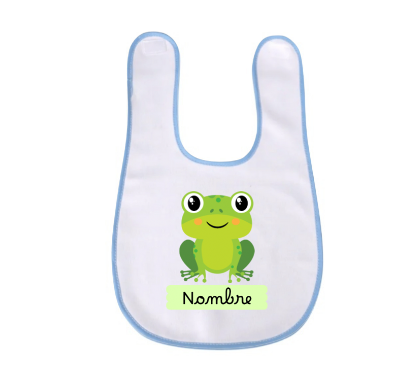 Babero personalizado con Nombre 