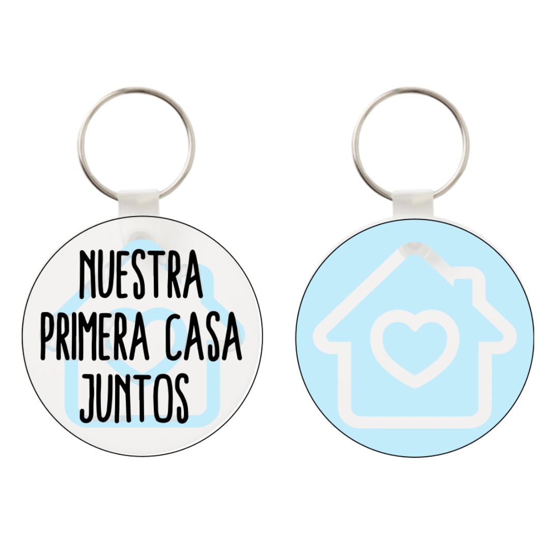 Llavero personalizado primera casa