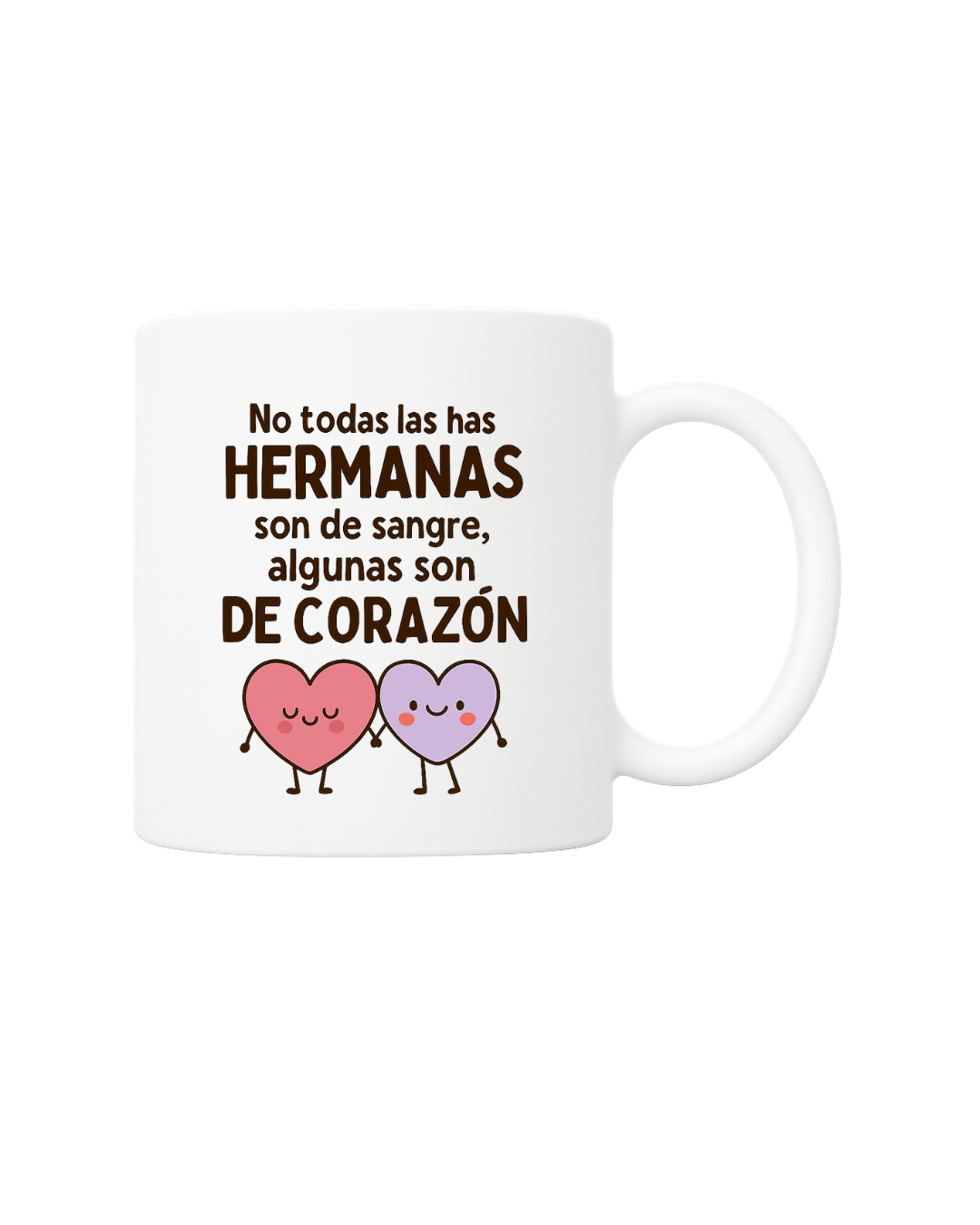 Taza de hermanas de corazón