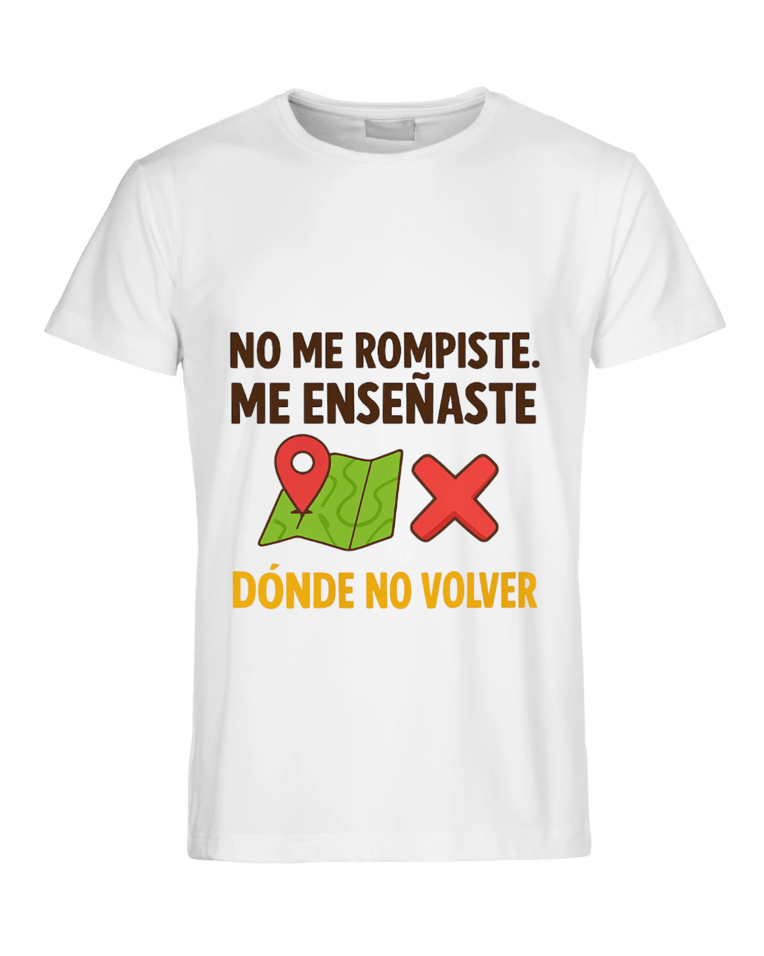 No me rompiste, me enseñaste dónde no volver