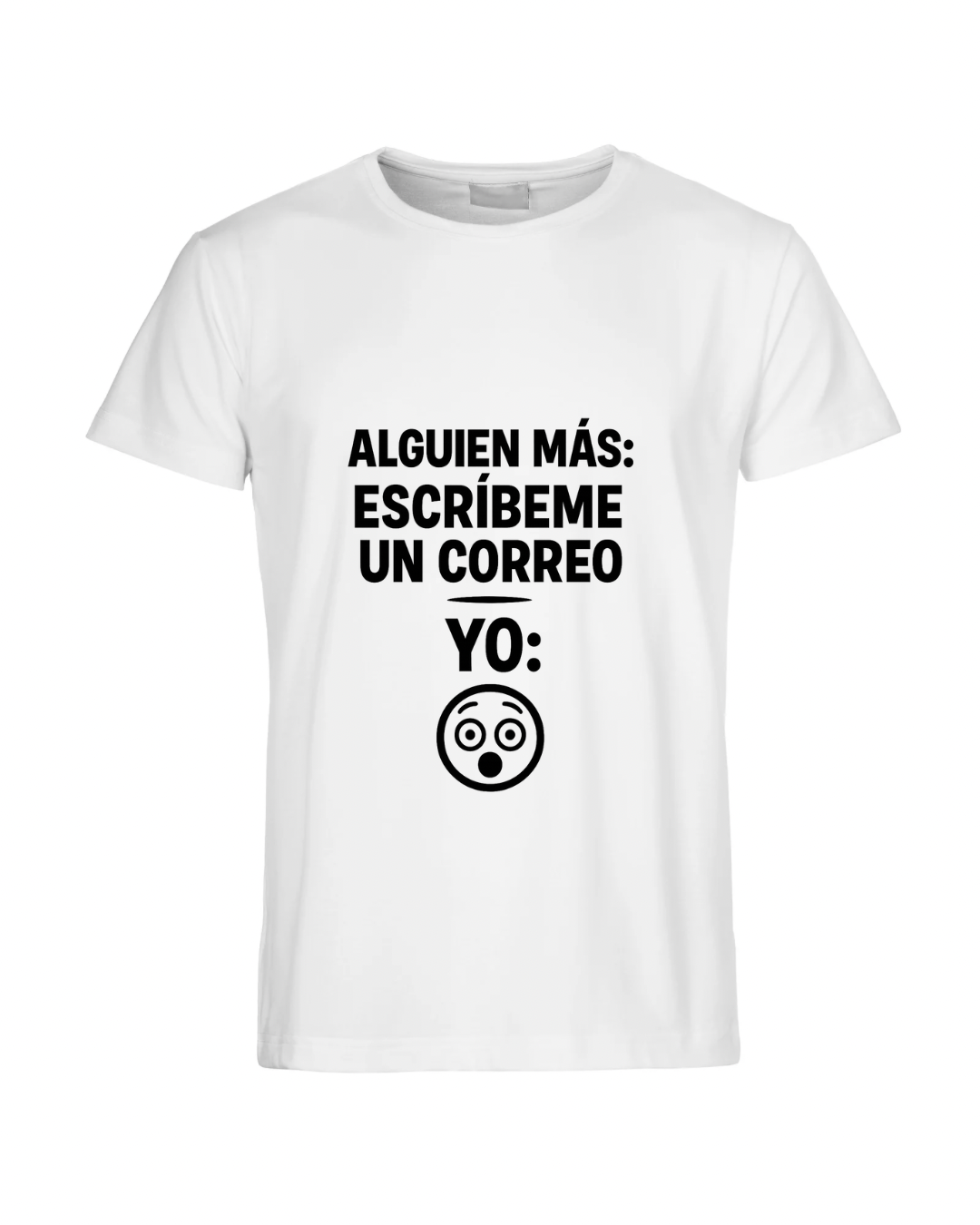 Escríbeme un correo… Yo: 😳