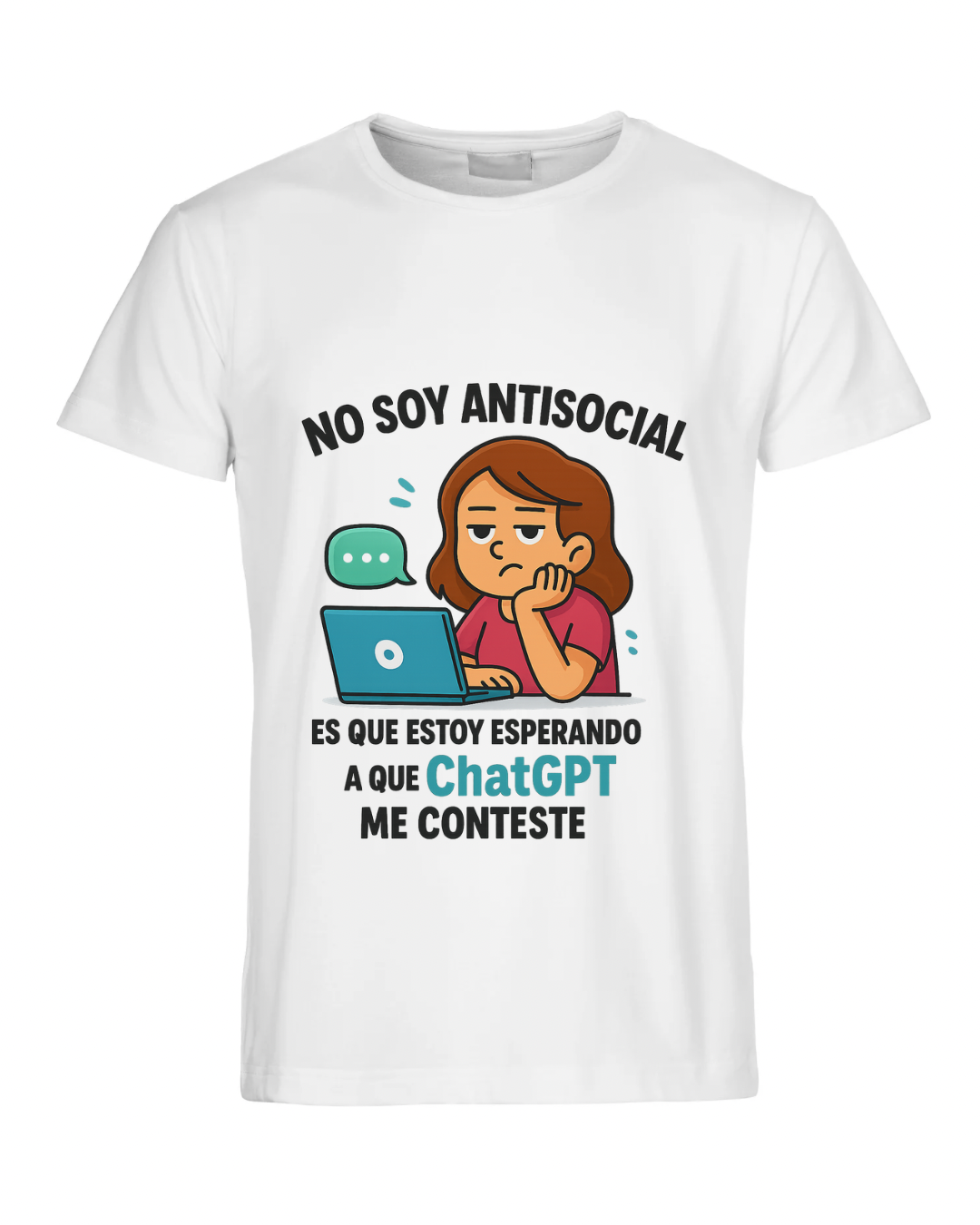 No soy antisocial, estoy esperando a ChatGPT