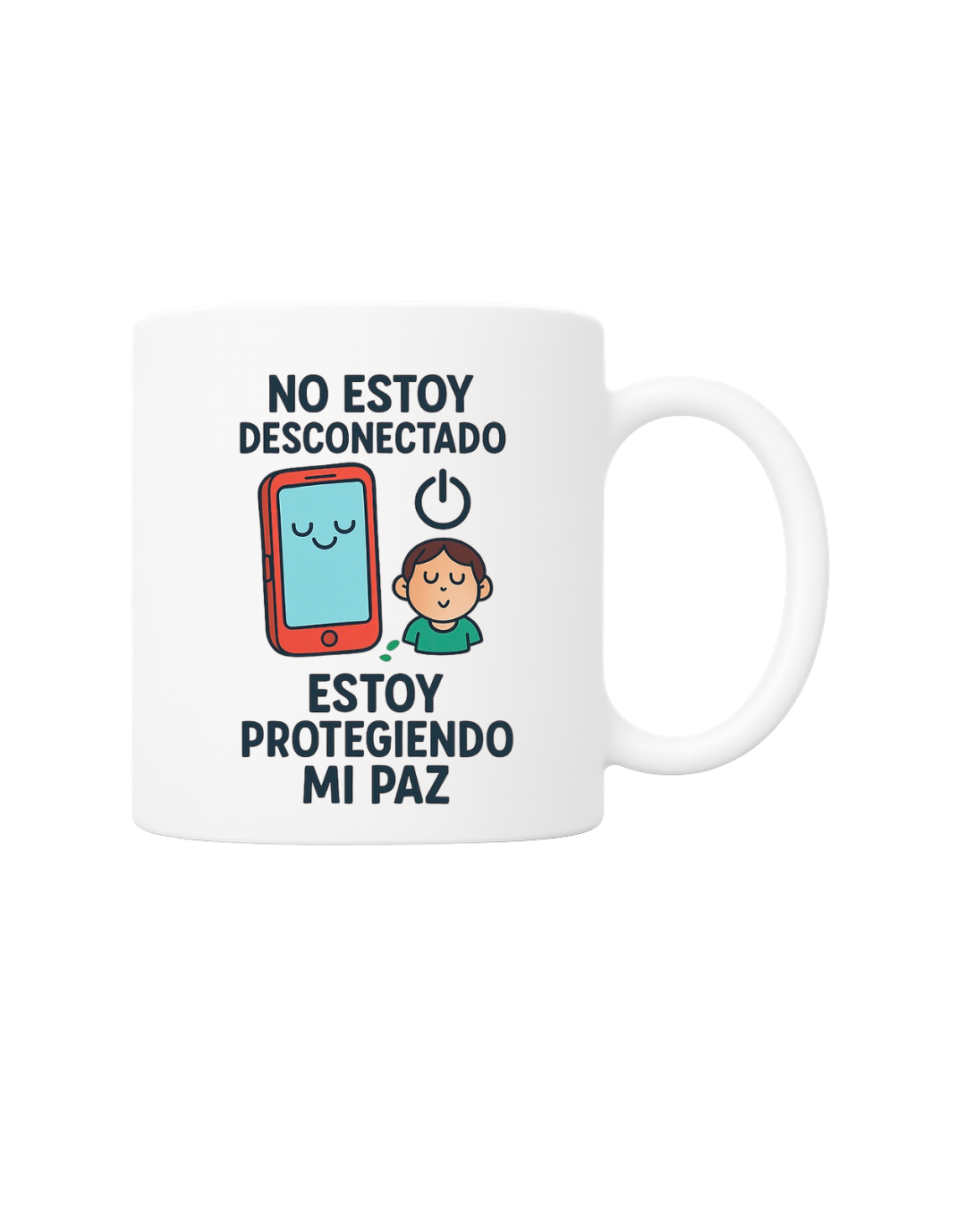 Taza 'Protegiendo mi paz'