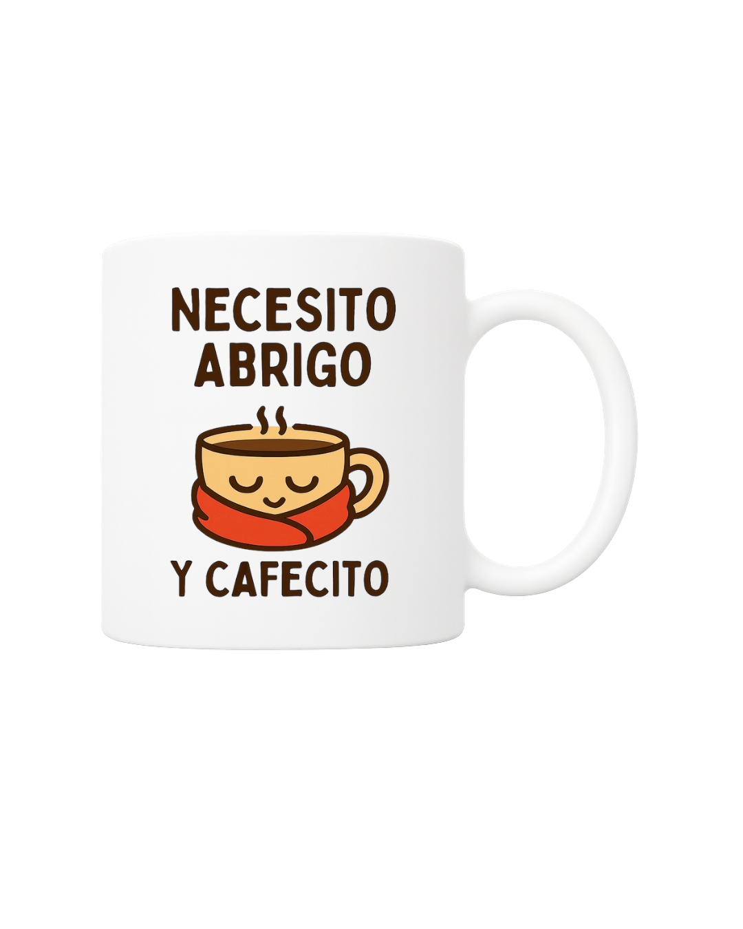 Taza de café con mensaje divertido
