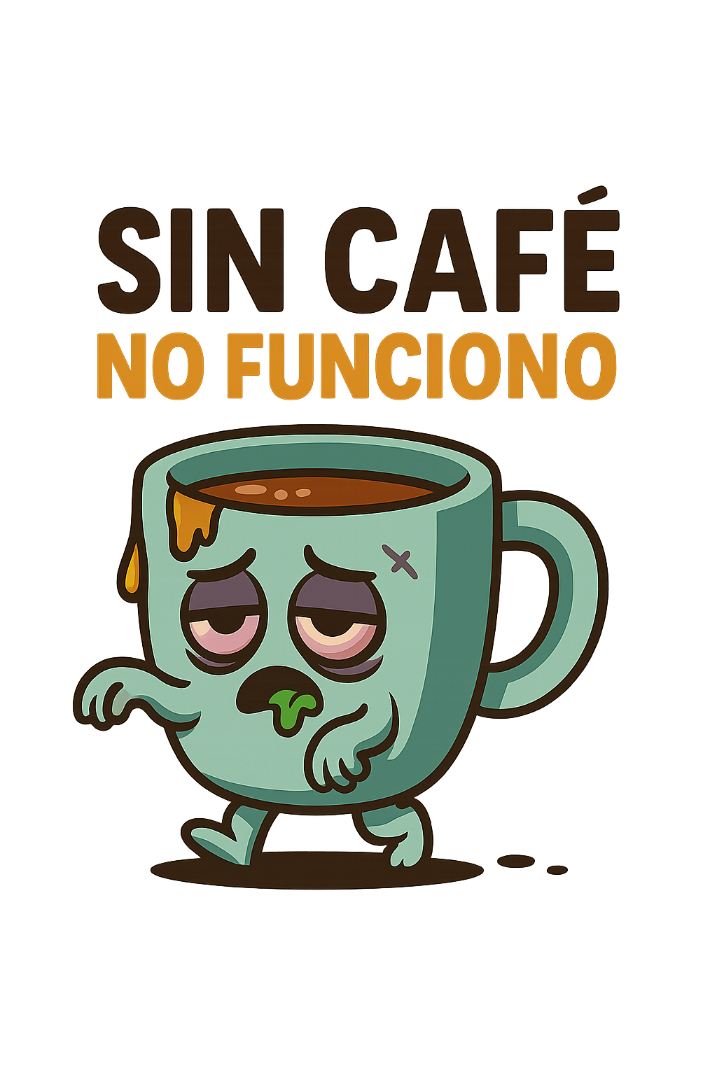 Sin café no funciono