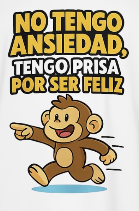 No tengo ansiedad, tengo prisa por ser feliz