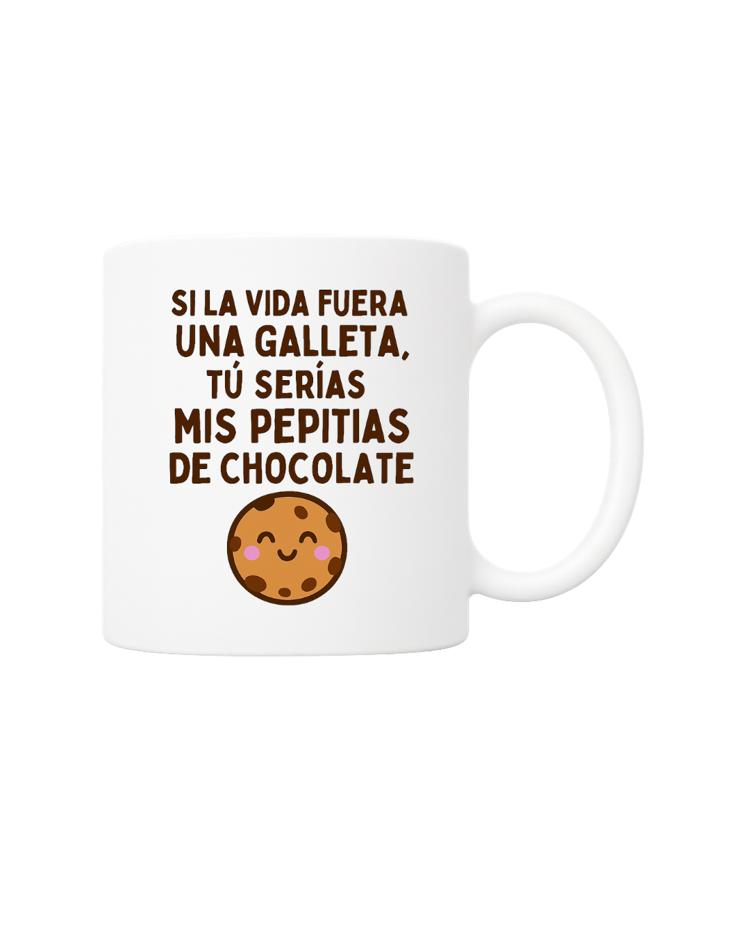 Taza con mensaje divertido
