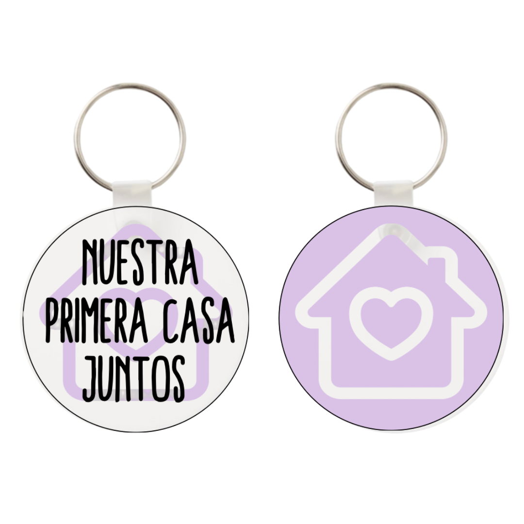 Llavero personalizado primera casa