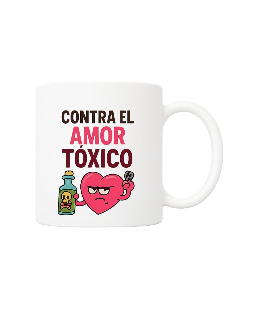 Taza contra el amor tóxico