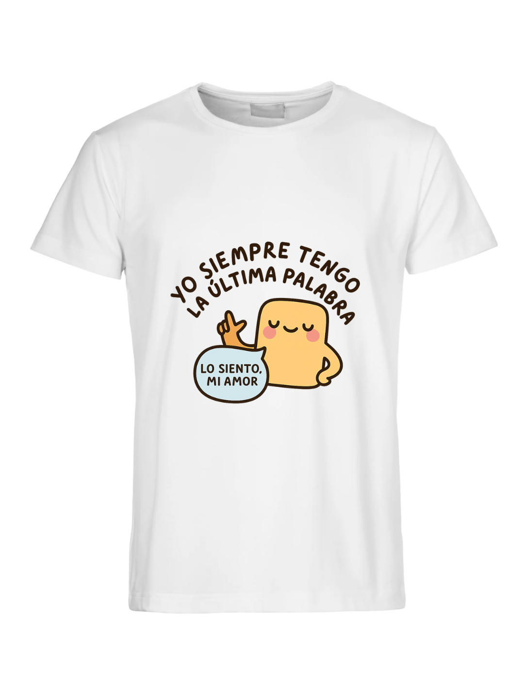 Camiseta divertida 'Última Palabra'