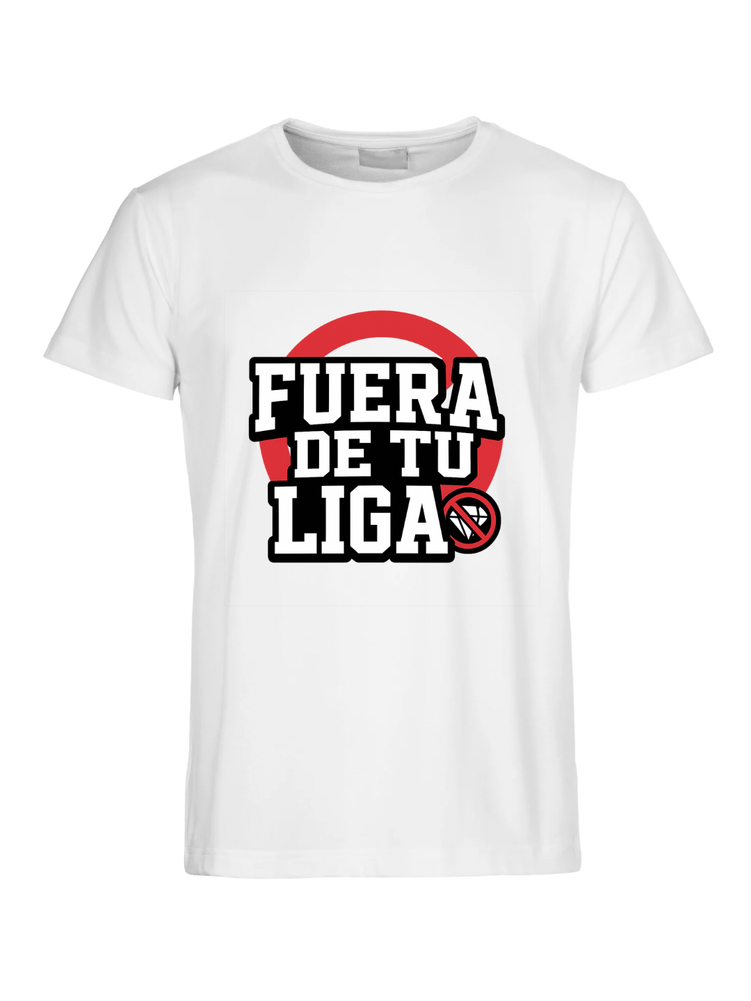 Camiseta 'Fuera de tu liga'