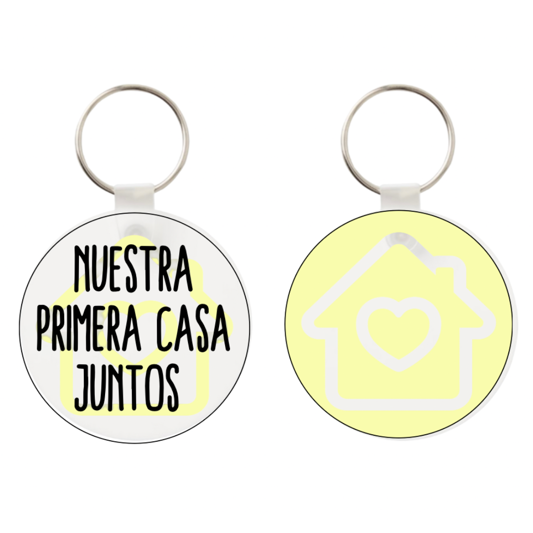 Llavero personalizado primera casa