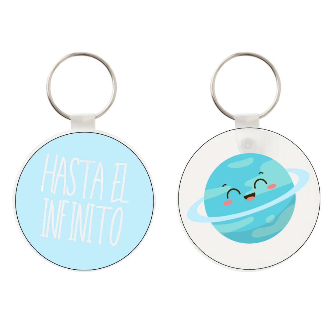 Llavero cohete ‘Hasta el infinito’