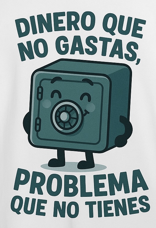 Dinero que no gastas, problema que no tienes