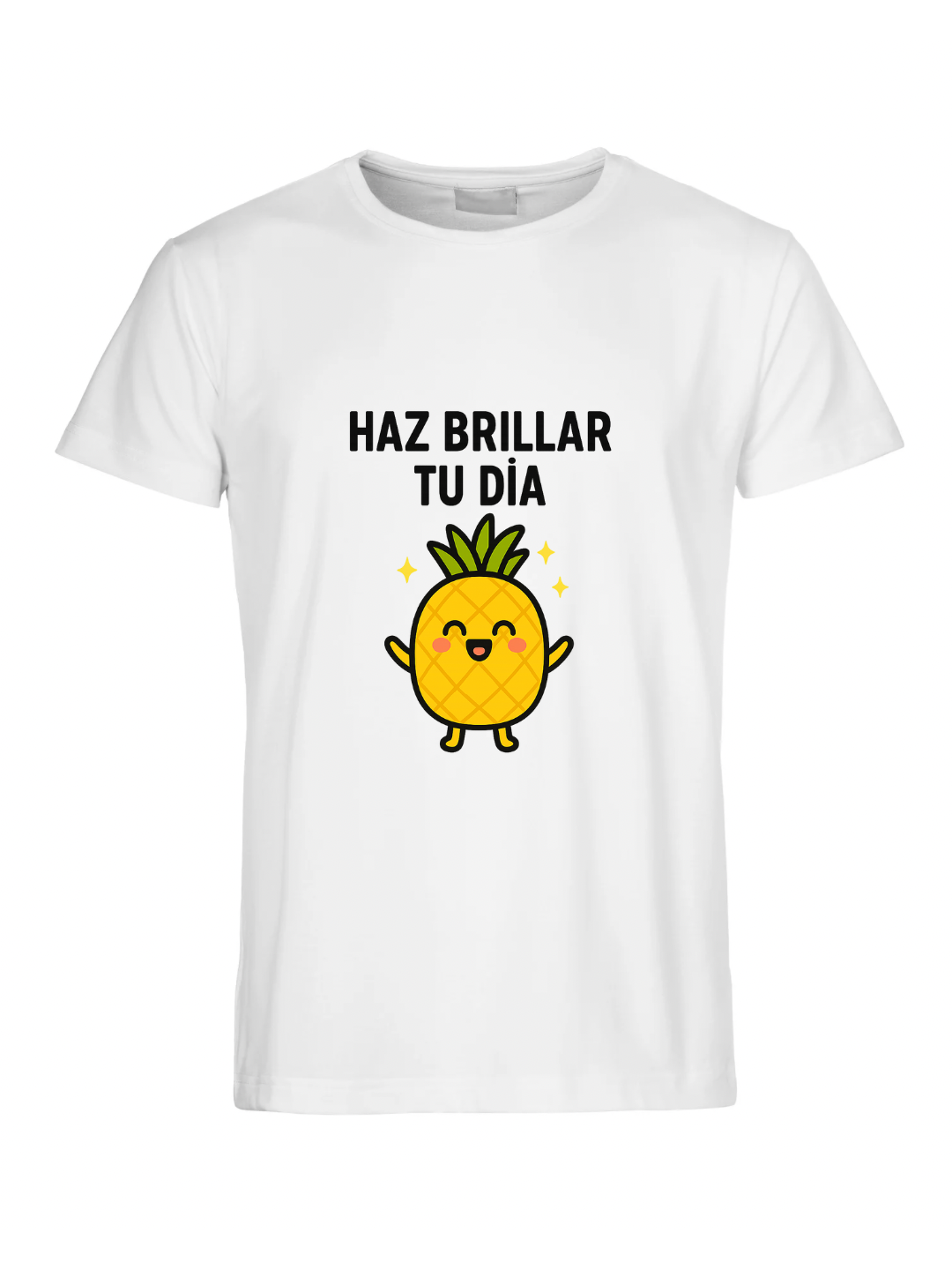 Camiseta divertida con piña