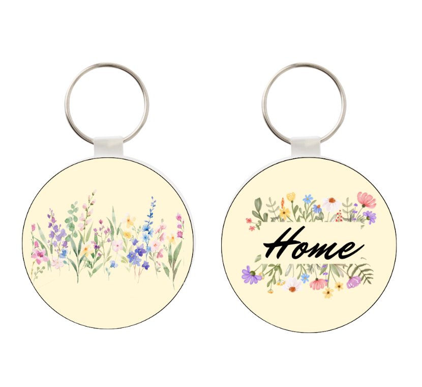 Llavero floral