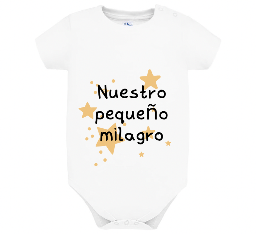 Body blanco de bebé