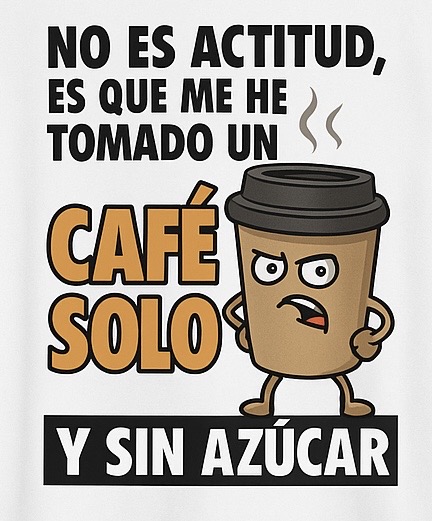 No es Actitud – Café Solo y Sin Azúcar