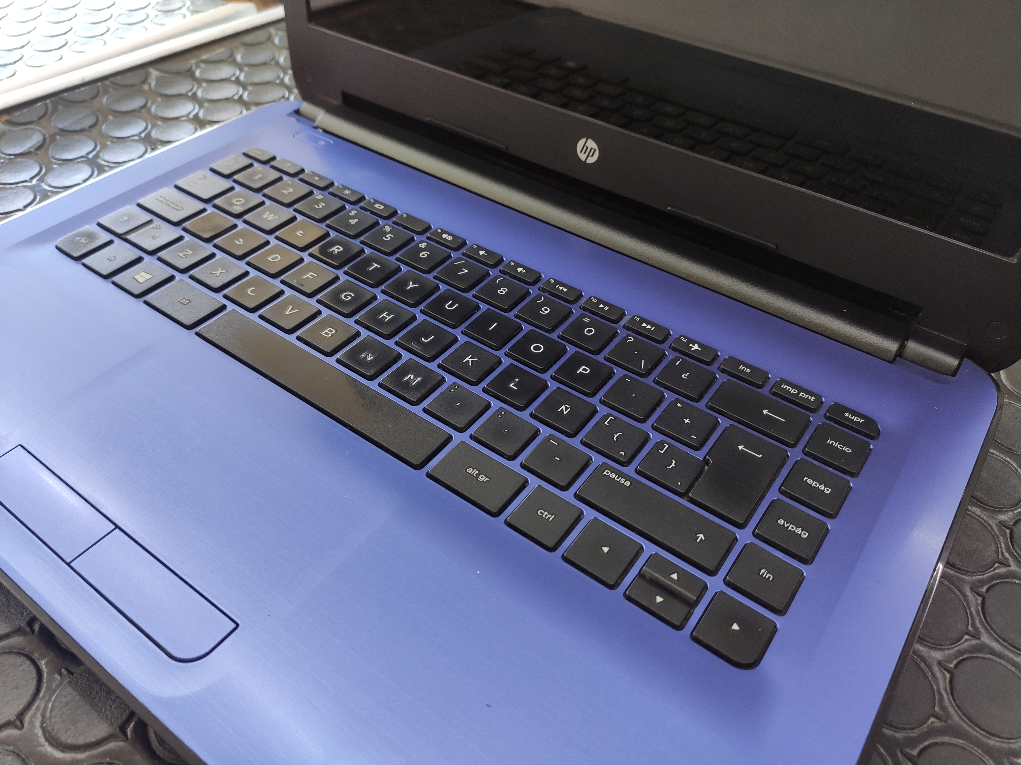 Laptop HP Azul