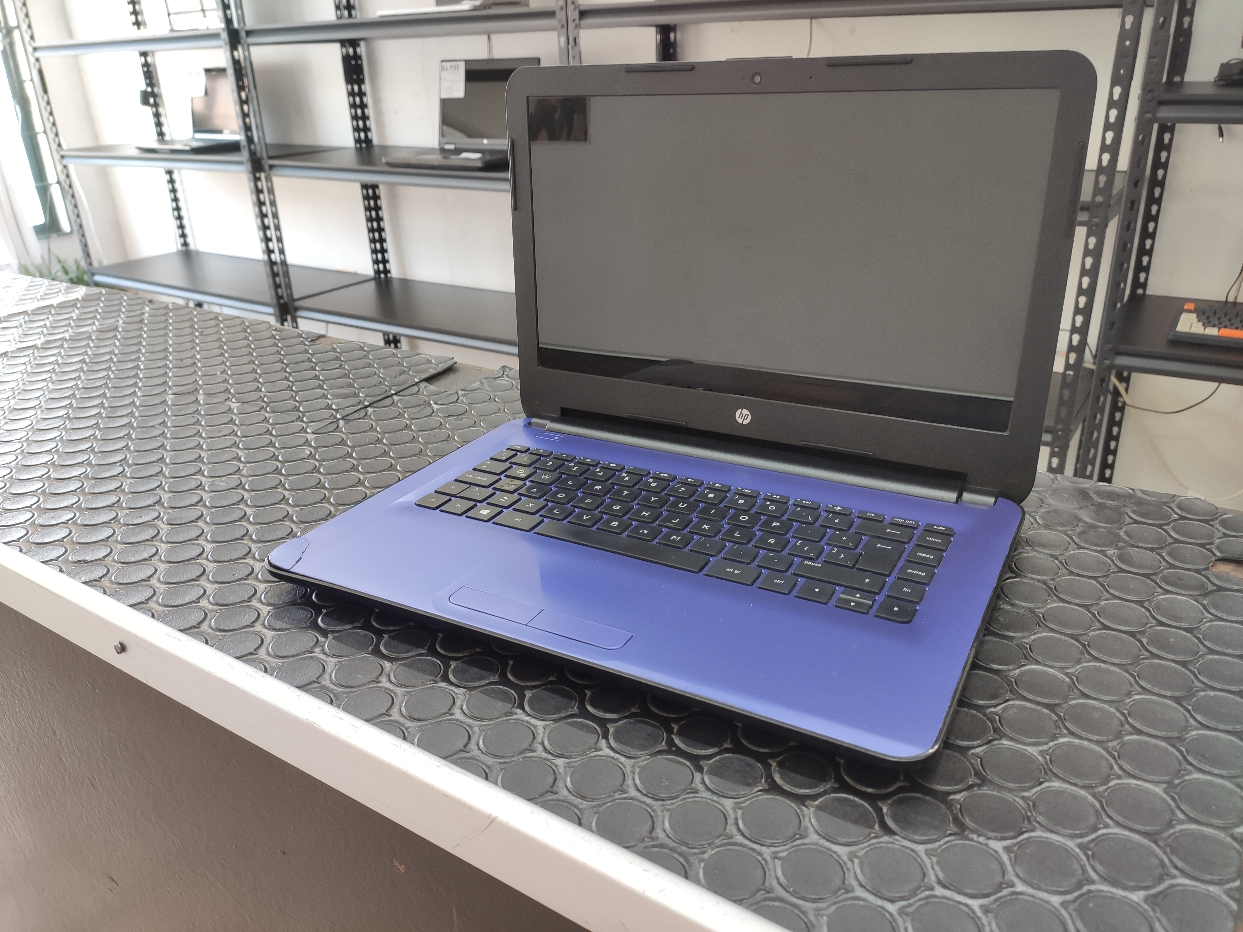 Laptop HP Azul