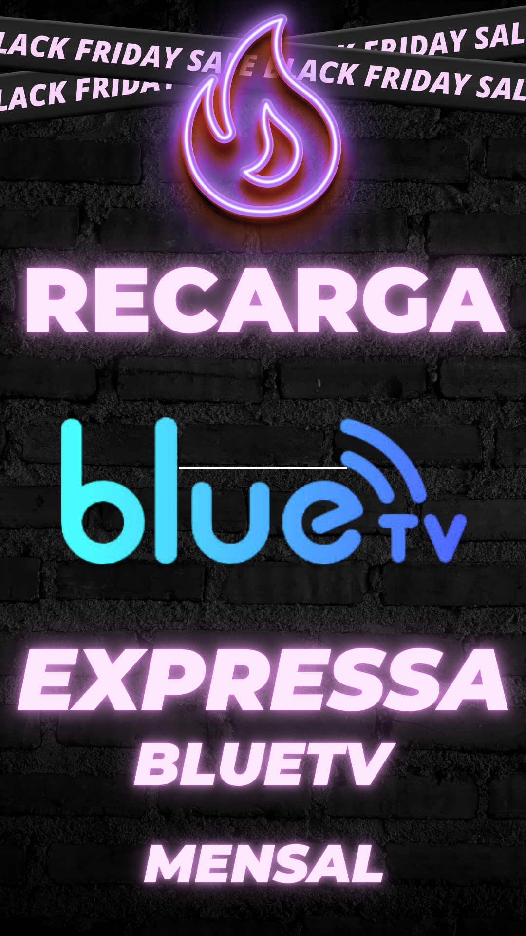 BLUE TV - RECARGA EXPRESSA (MENSAL)