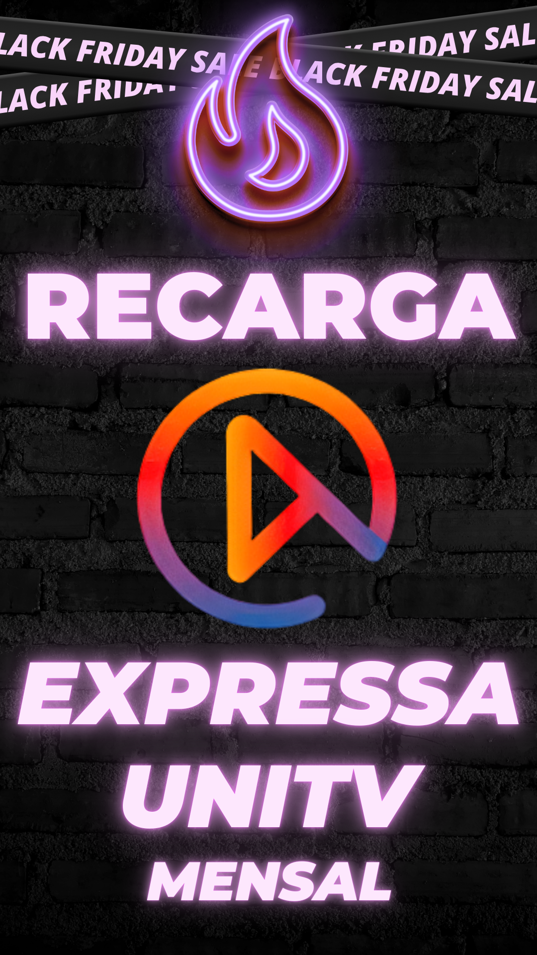 UNITV - RECARGA EXPRESSA (MENSAL)