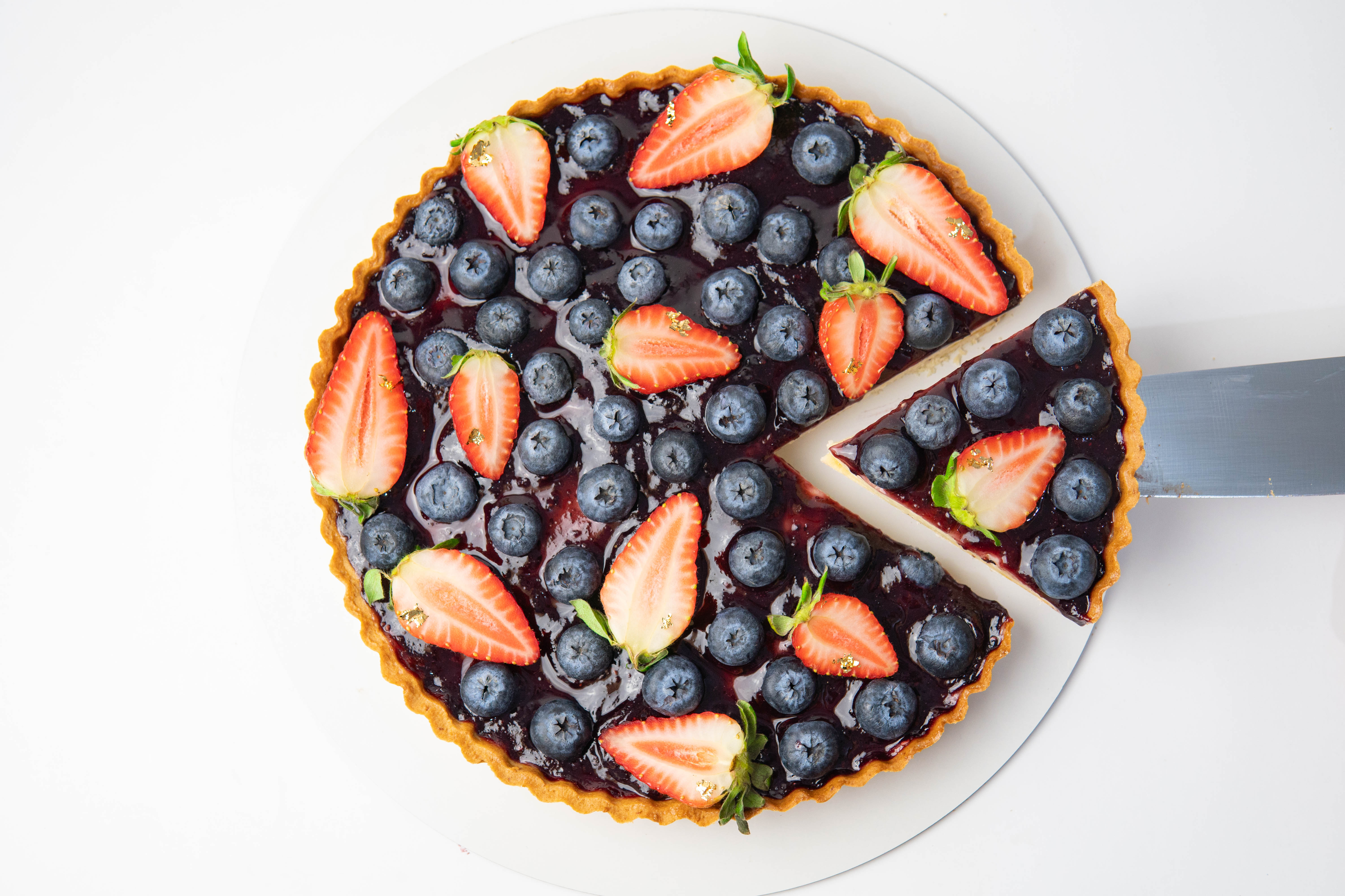 Torta de Frutas Vermelhas