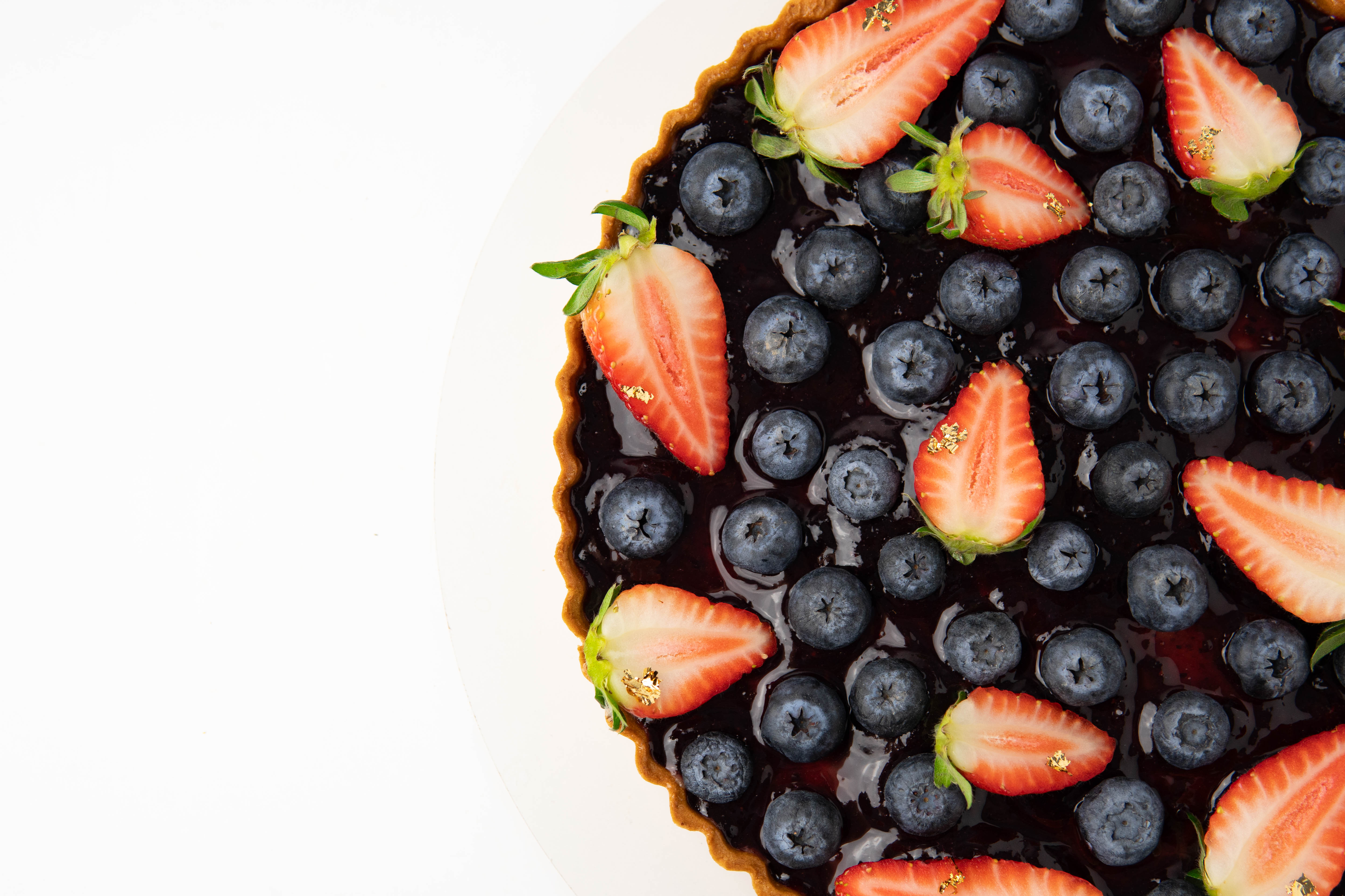 Torta de Frutas Vermelhas