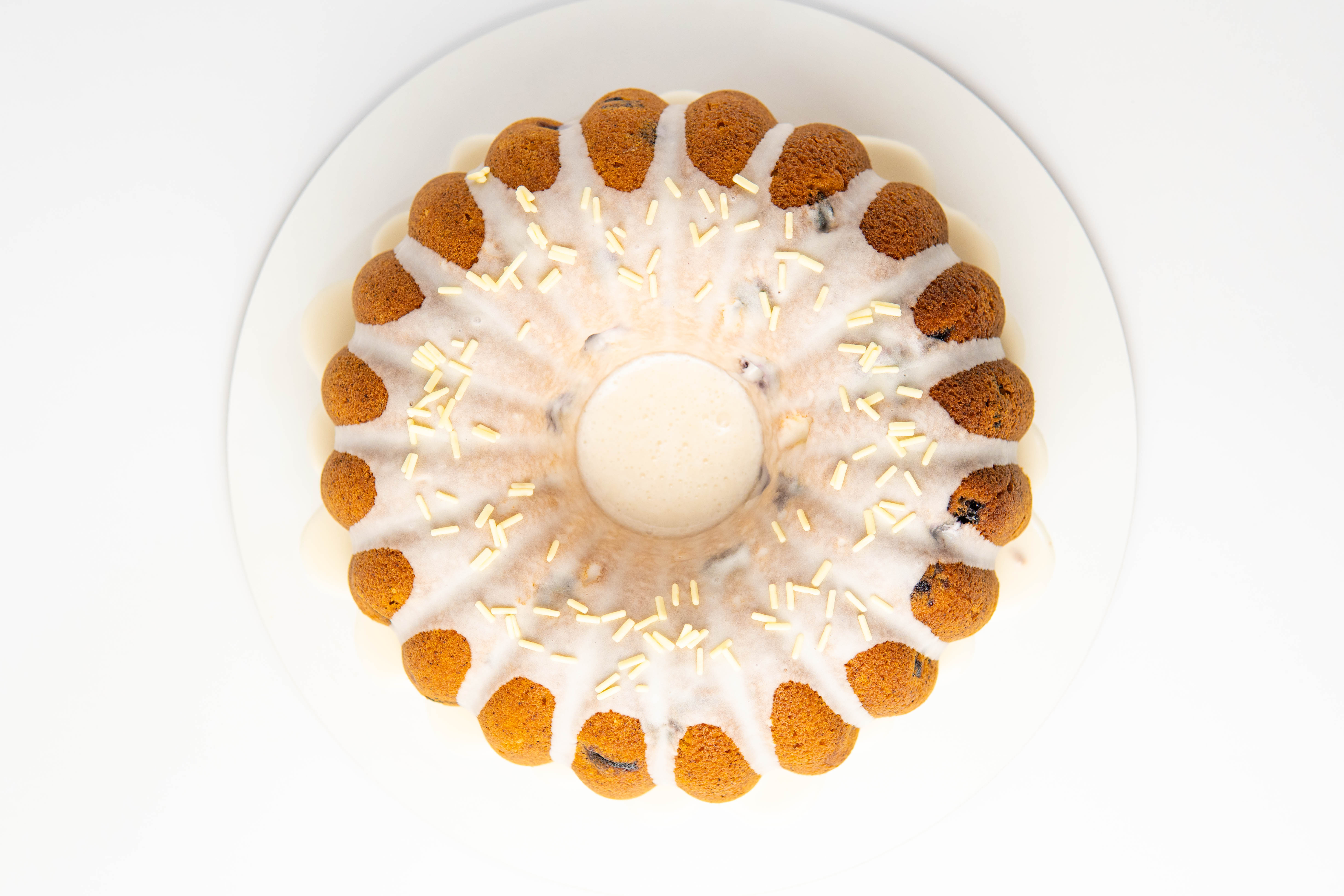 Bolo Afetivo de Limão com Mirtilo