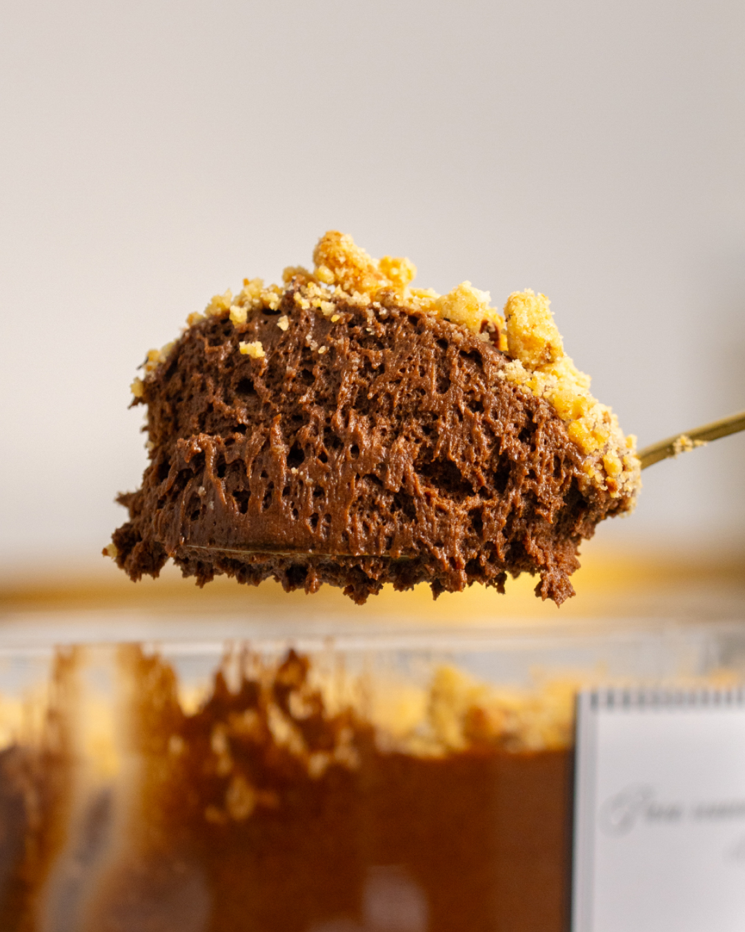 Mousse Francês de Chocolate