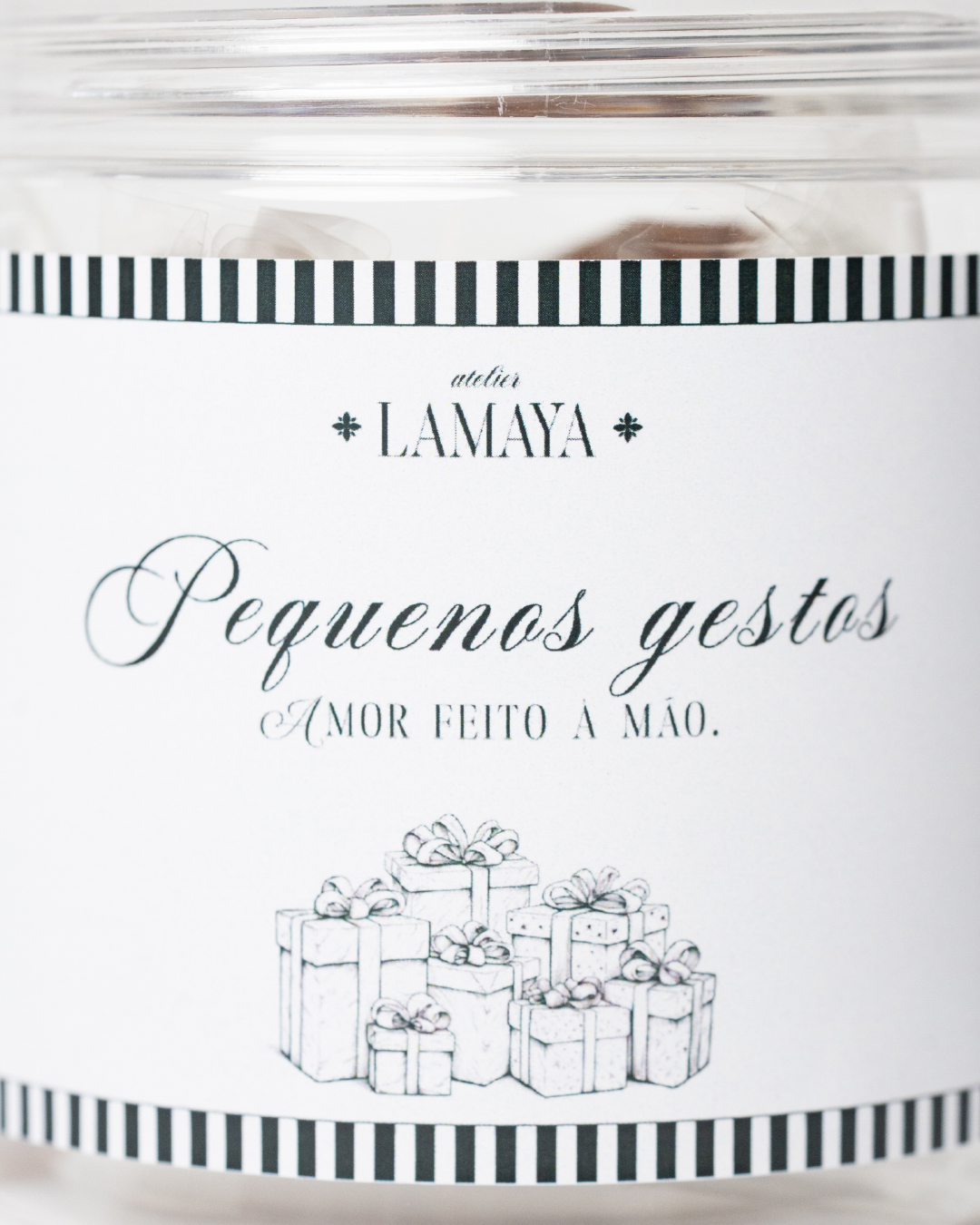 Bala de Chocolate e Caramelo