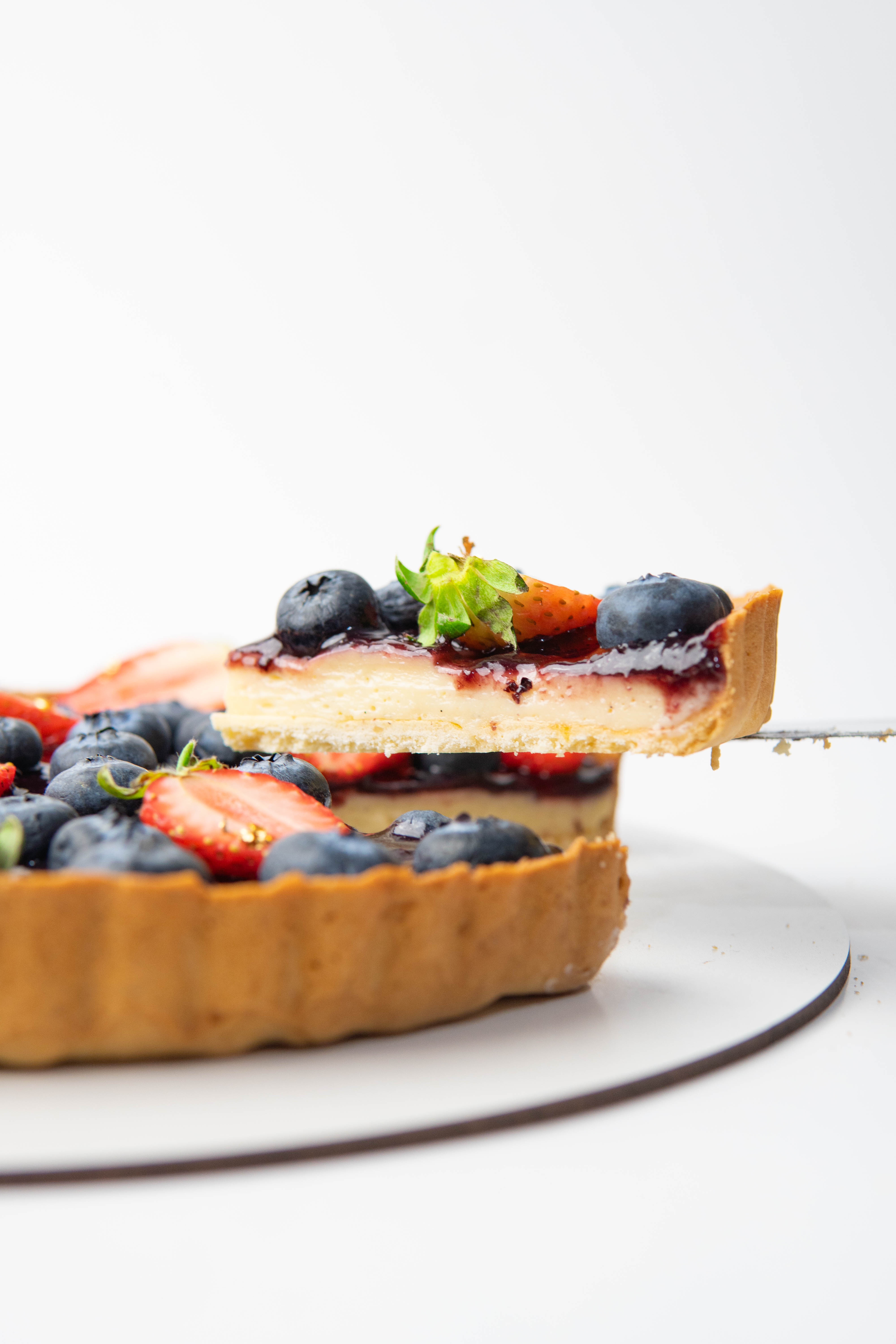 Torta de Frutas Vermelhas