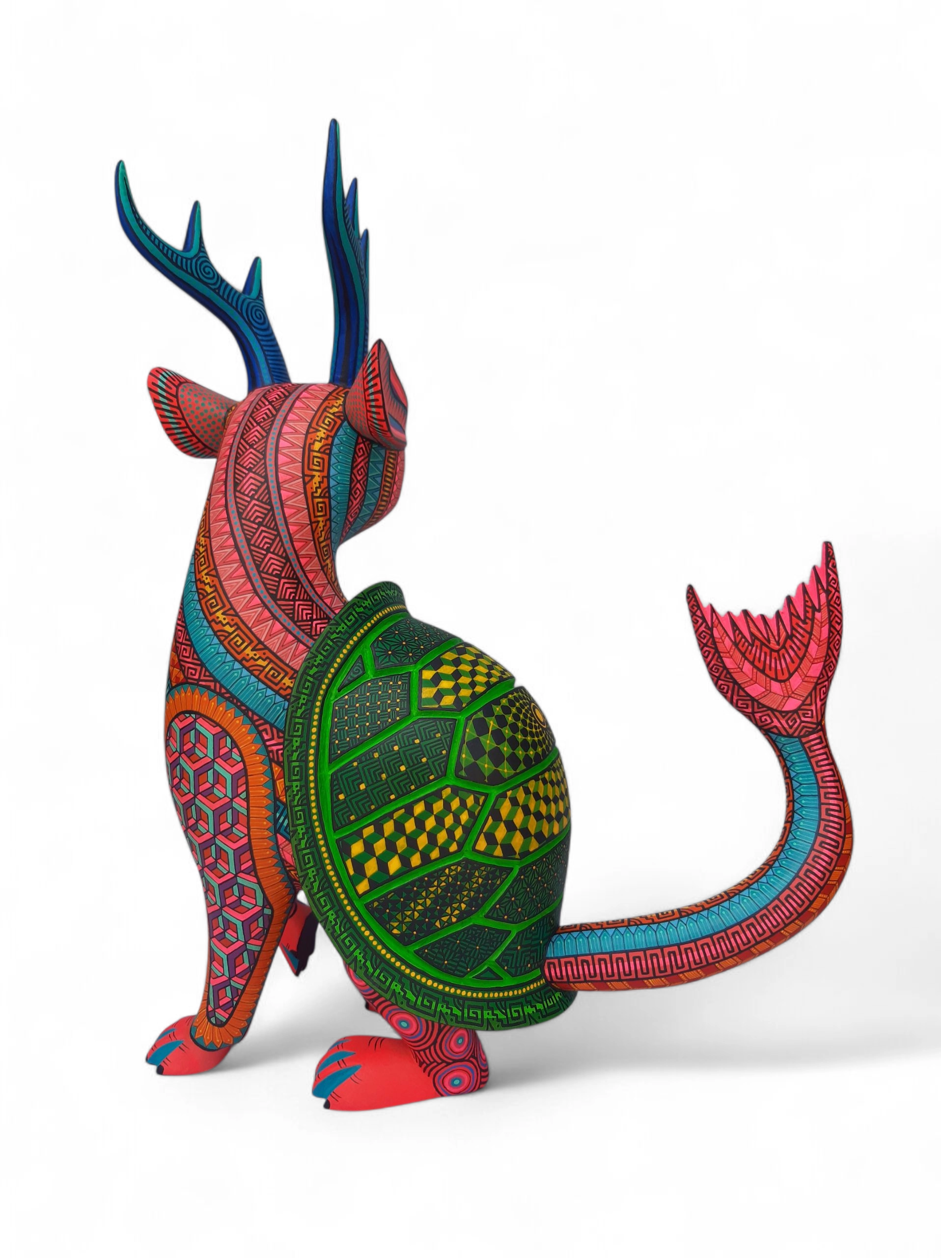 Alebrije Fusión - Búho, Tortuga, Venado, Pescado