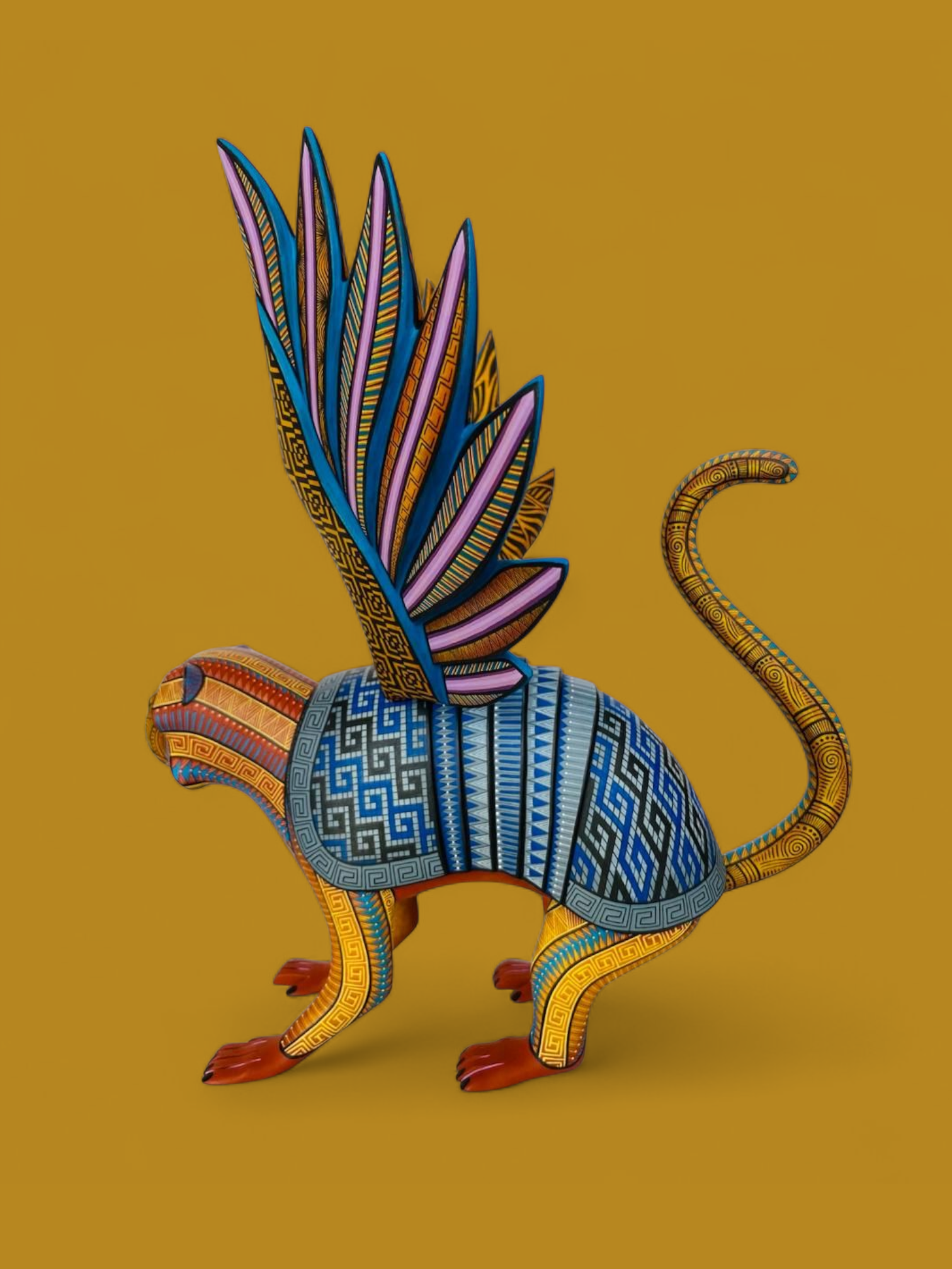 Alebrije Fusión – Mono, Armadillo y Águila
