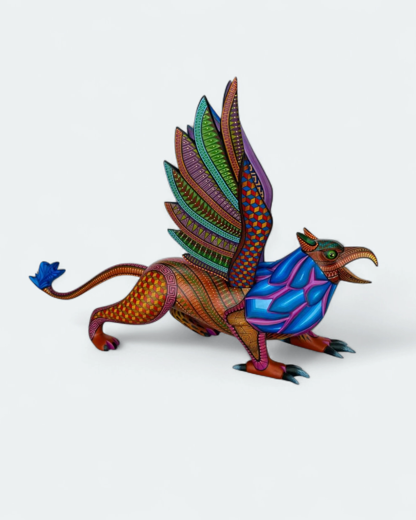 Alebrije Fusión – Águila y Jaguar