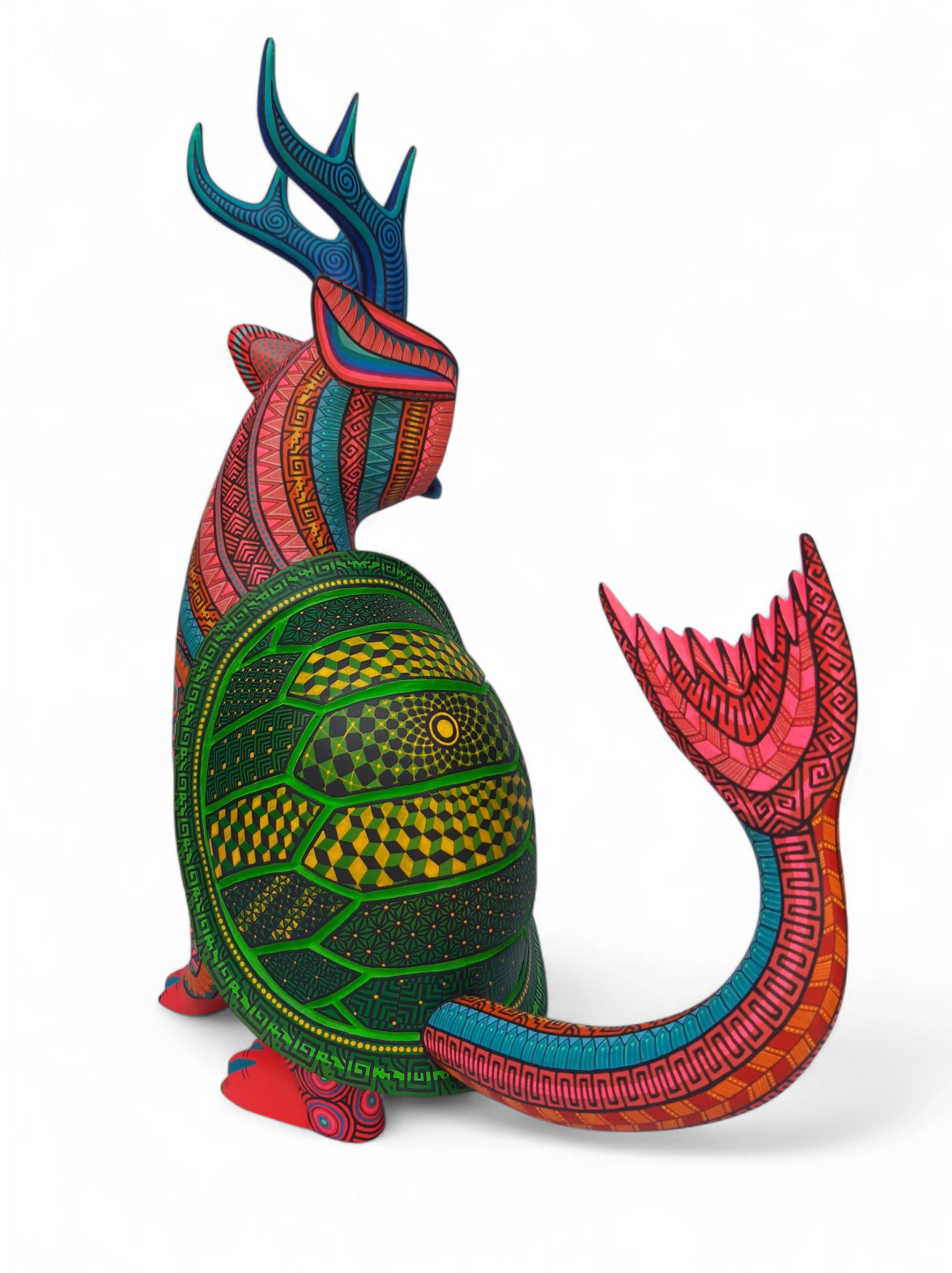 Alebrije Fusión - Búho, Tortuga, Venado, Pescado
