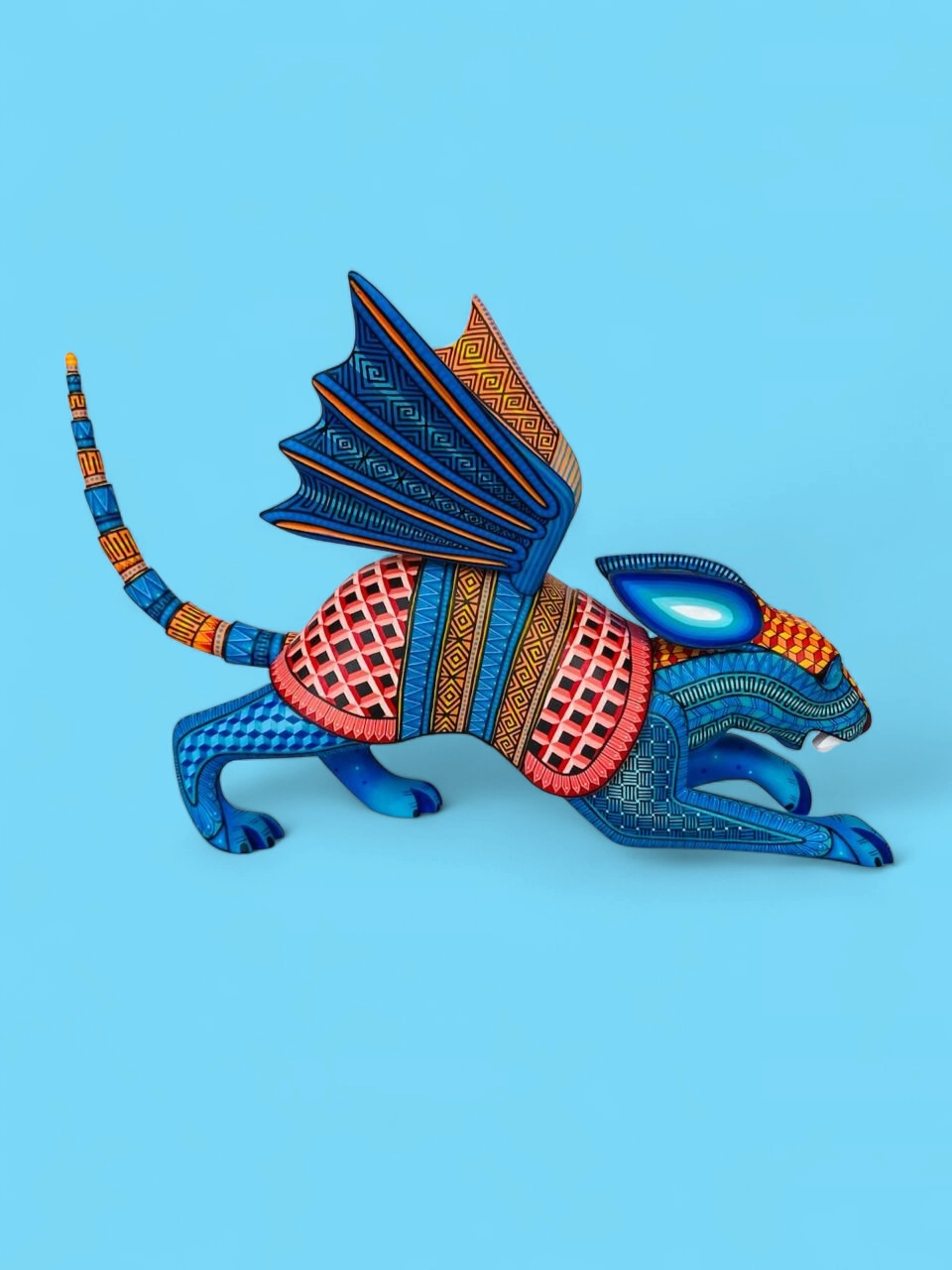 Alebrije Fusión – Liebre, Armadillo y Murciélago