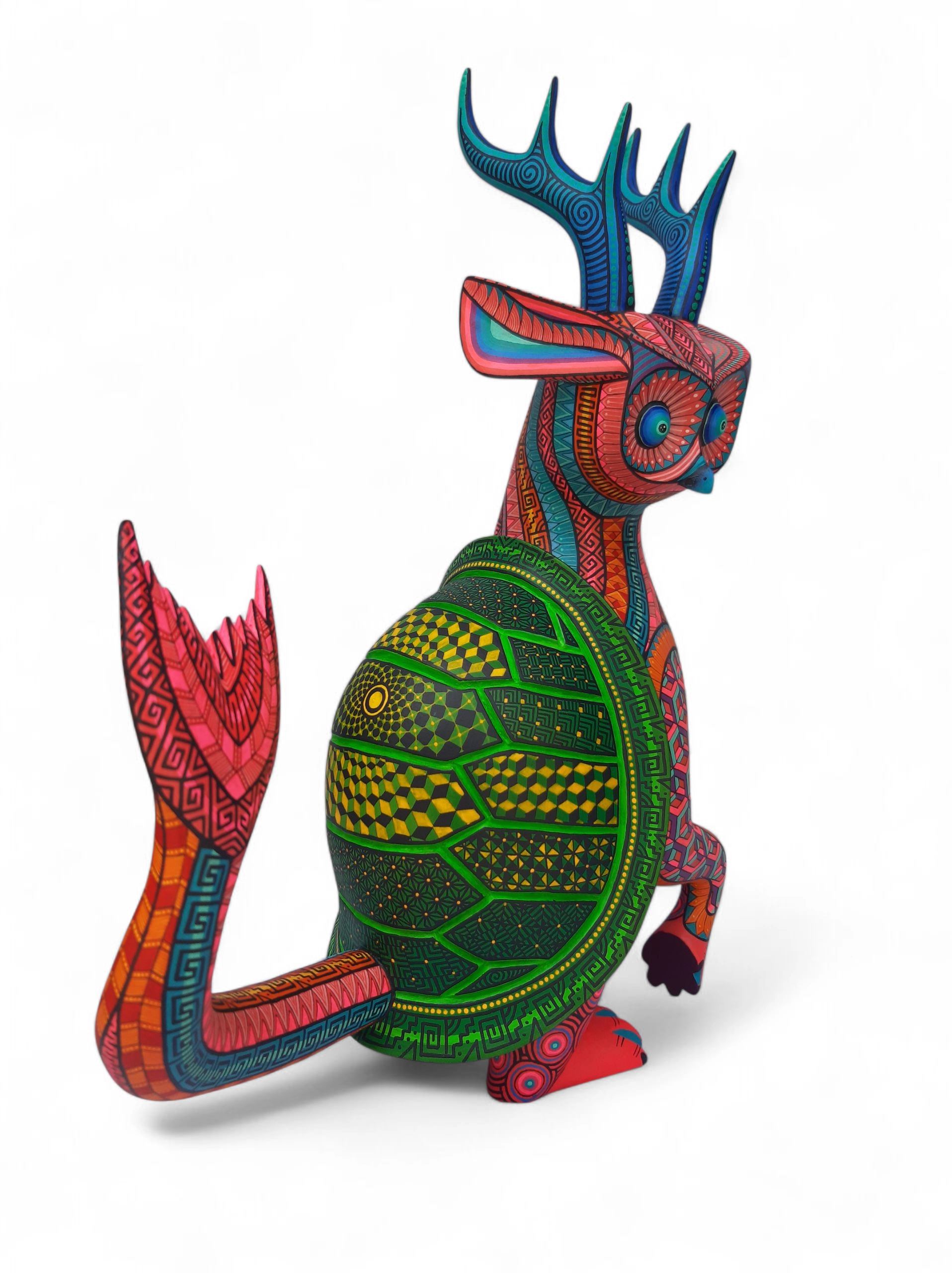 Alebrije Fusión - Búho, Tortuga, Venado, Pescado