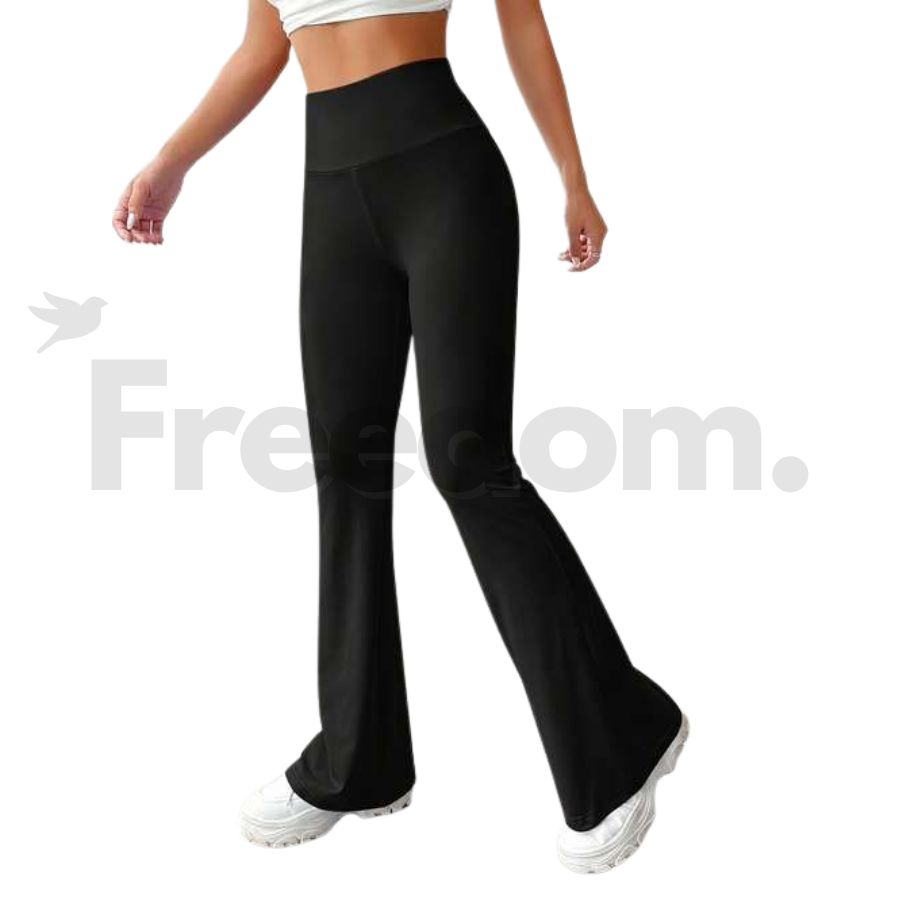 Flare pant de licra suplex