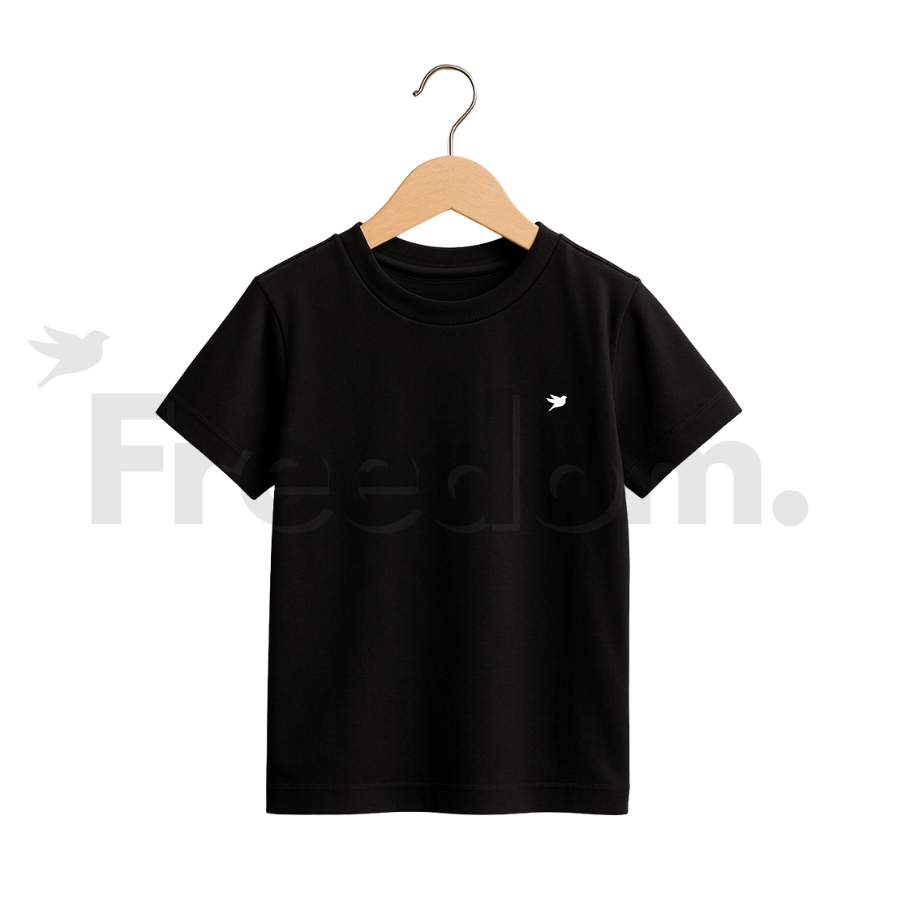 Polo recto de algodón pima para niños