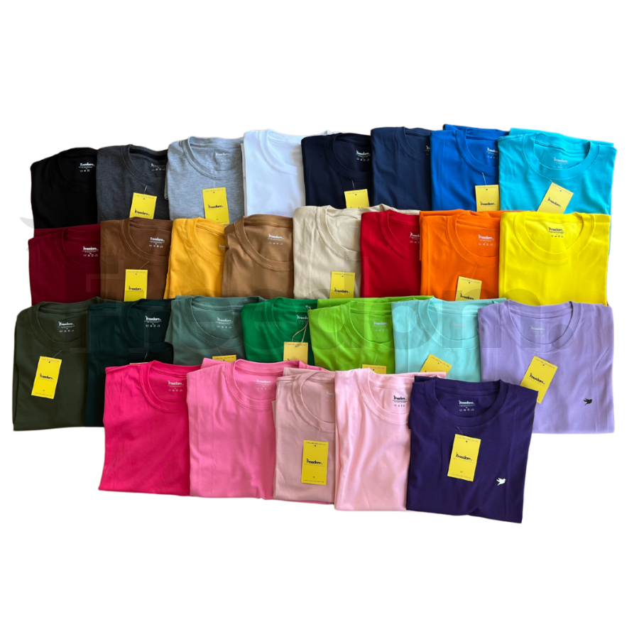 Polo recto de algodón pima