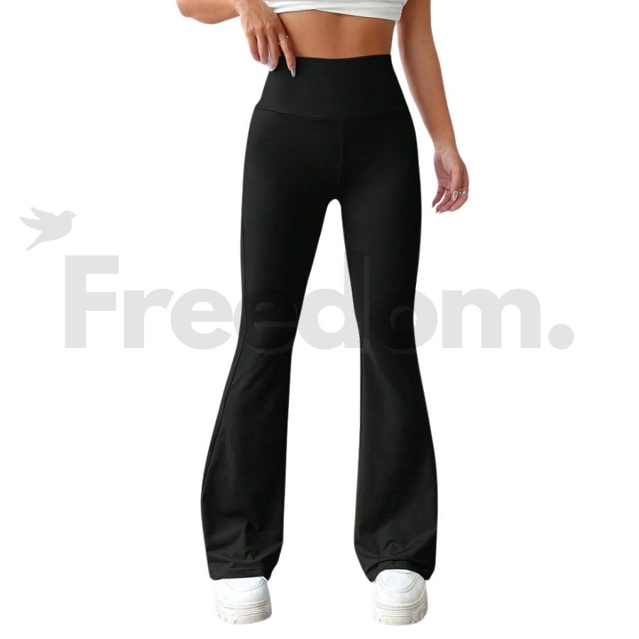 Flare pant de licra suplex