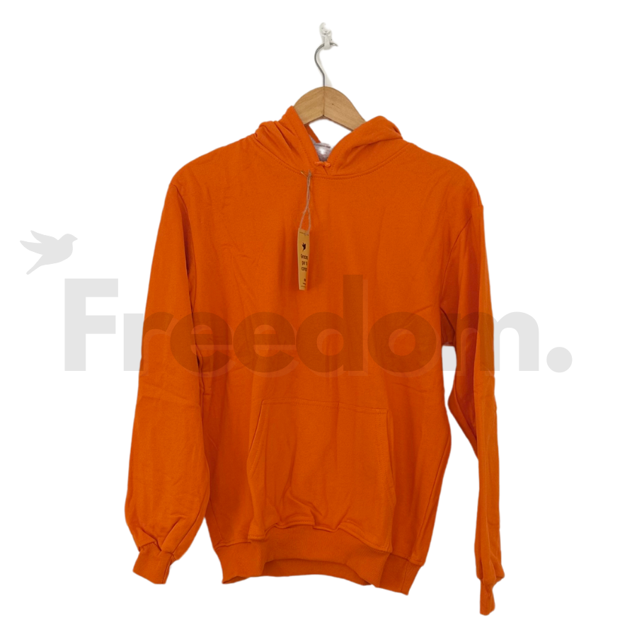Polera con capucha Naranja