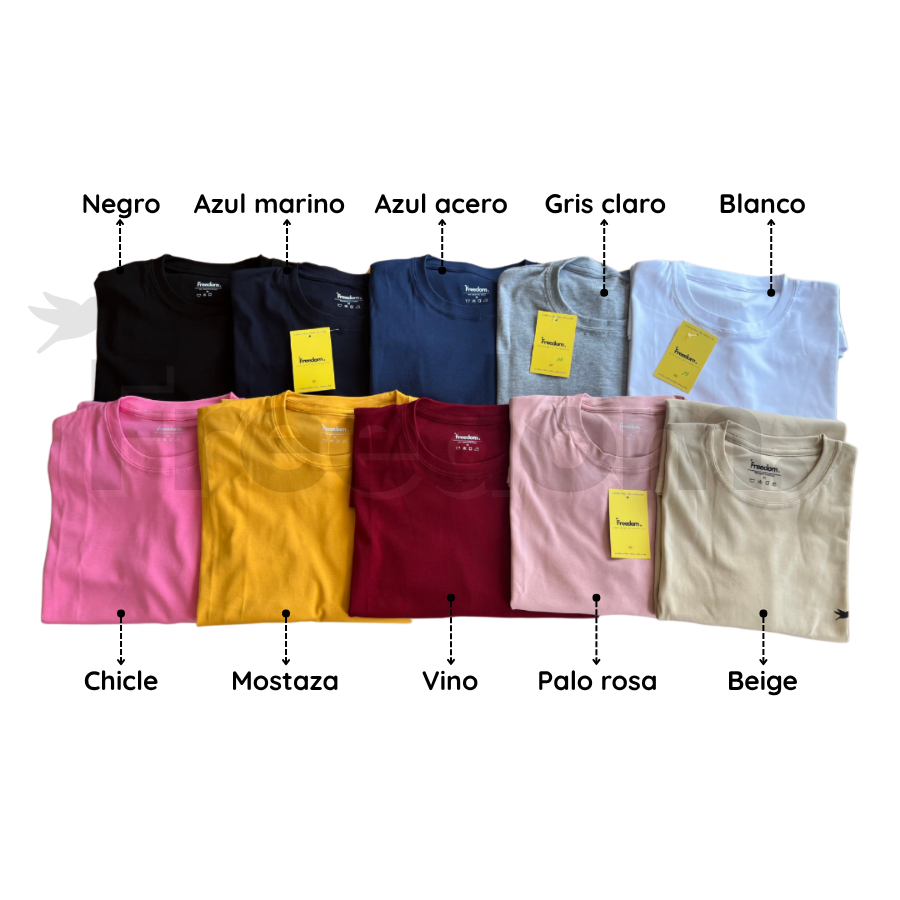 Polos oversized de algodón pima