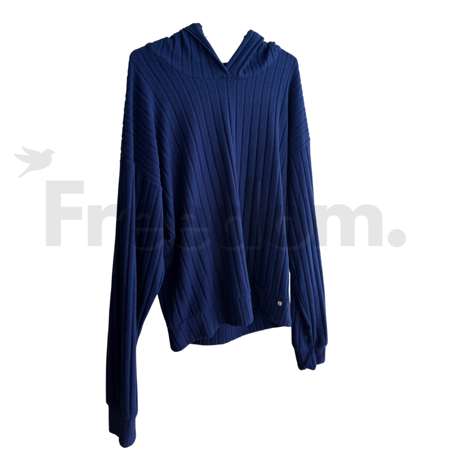 Polera rib afranelada