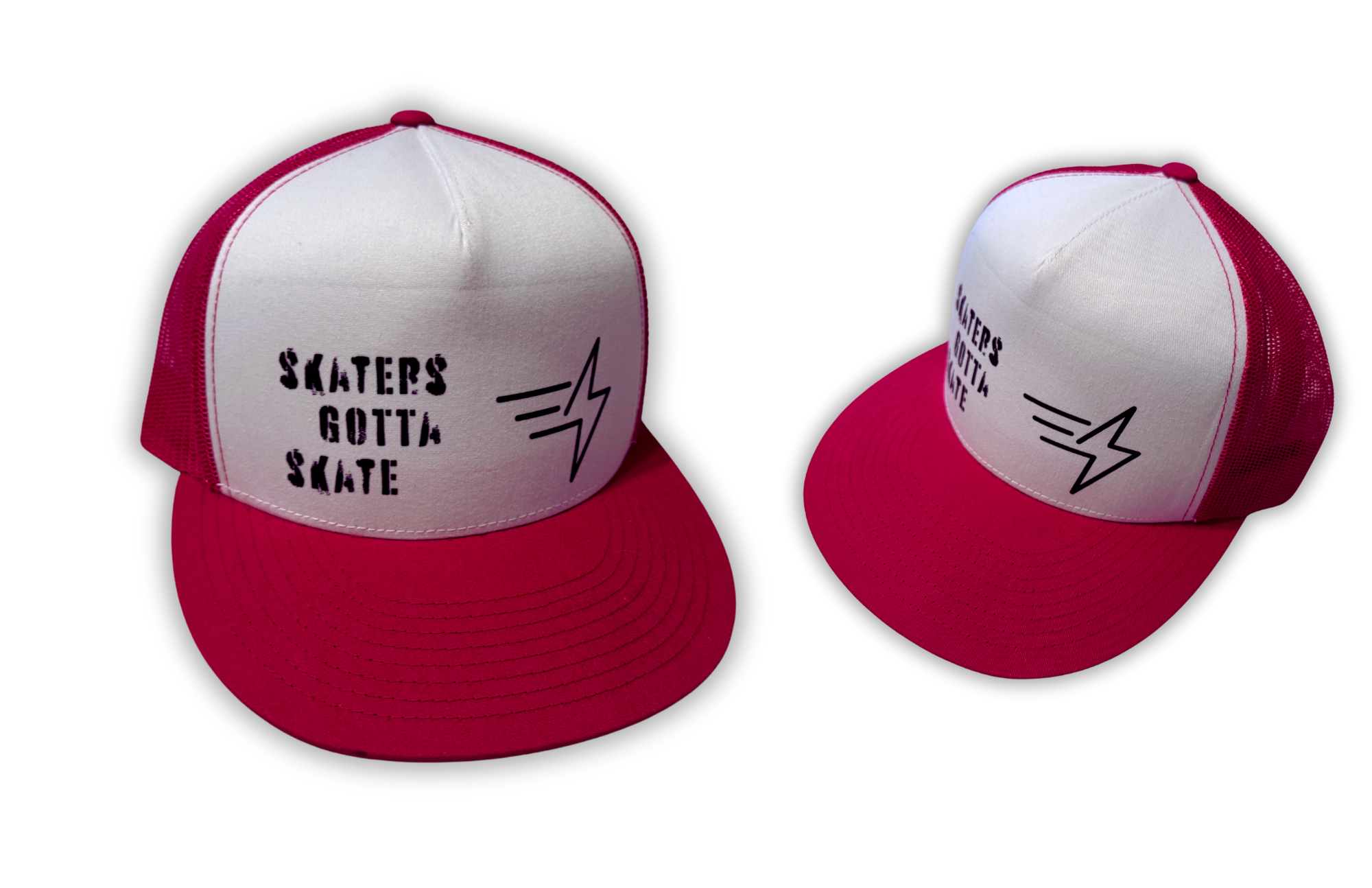 Skaters Gotta Skate Trucker Cap